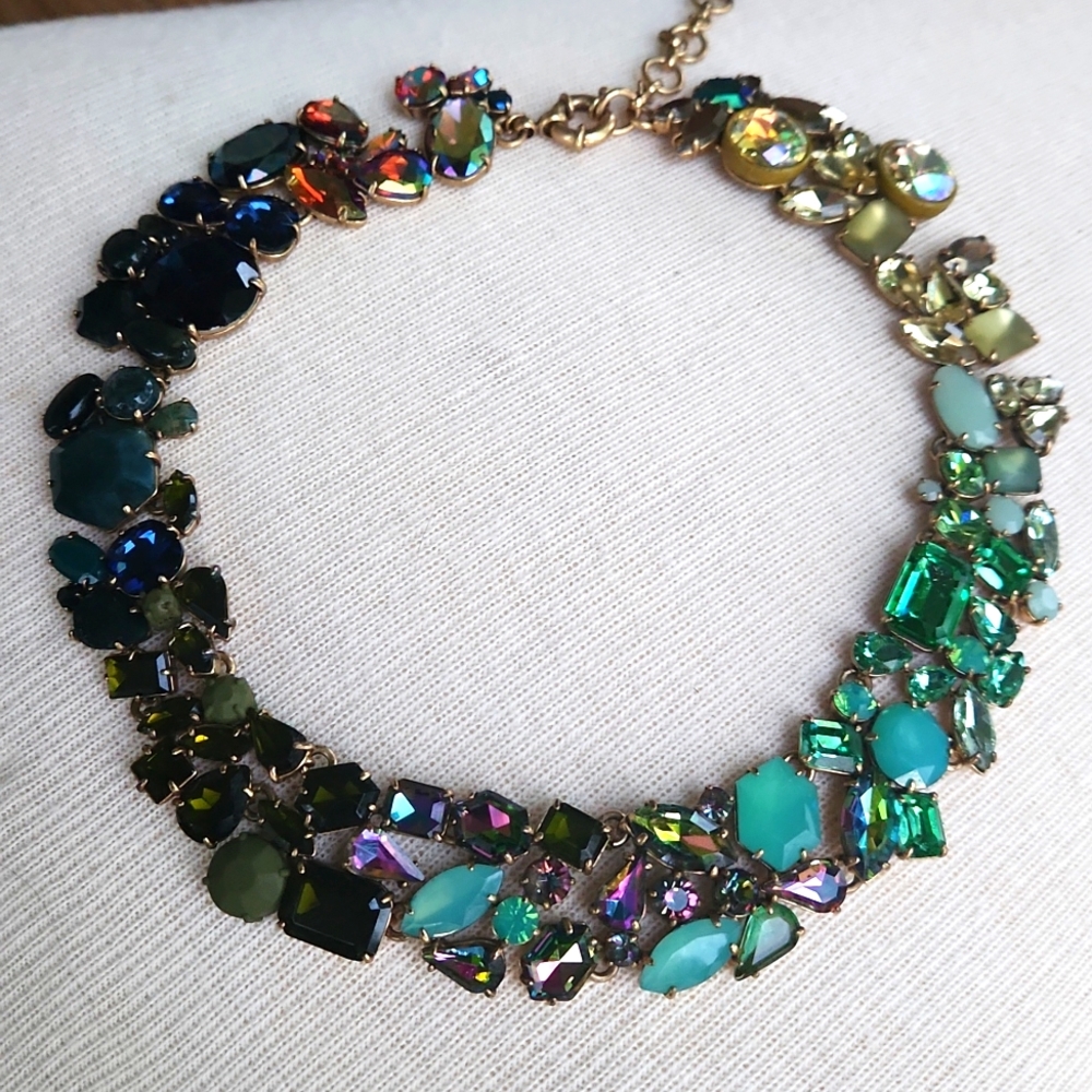 J. Crew Brulee Choker Style Statement Necklace - Picture 10 of 17